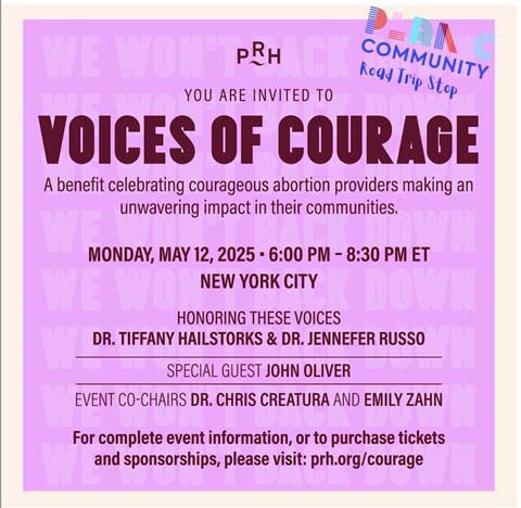 Voices of Courage, Physicians For Reproductive Health Gala